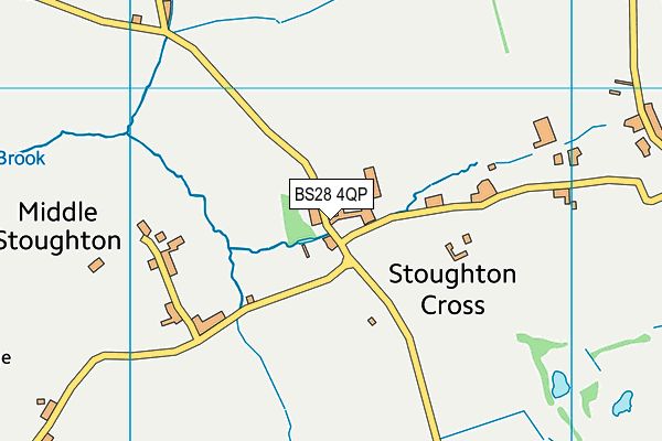 BS28 4QP map - OS VectorMap District (Ordnance Survey)