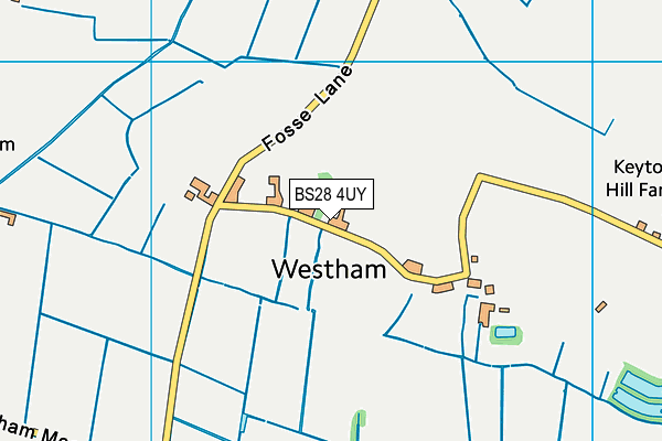 BS28 4UY map - OS VectorMap District (Ordnance Survey) BS28 4UY map - OS VectorMap District (Ordnance Survey)