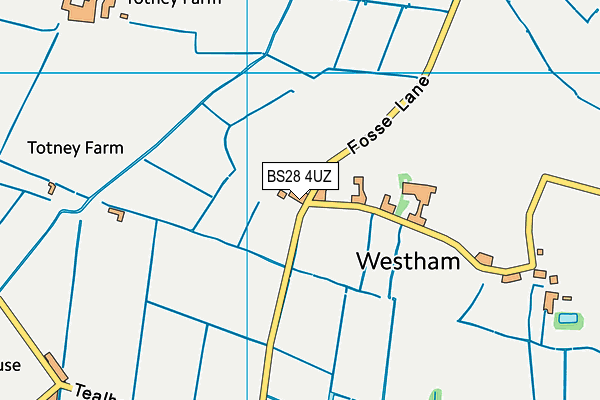 BS28 4UZ map - OS VectorMap District (Ordnance Survey) BS28 4UZ map - OS VectorMap District (Ordnance Survey)