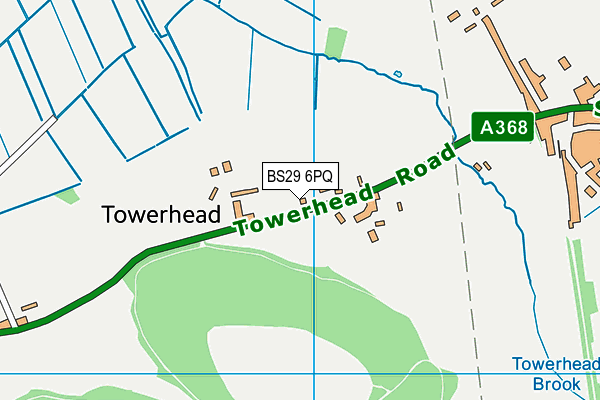 BS29 6PQ map - OS VectorMap District (Ordnance Survey) BS29 6PQ map - OS VectorMap District (Ordnance Survey)
