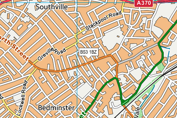 BS3 1BZ map - OS VectorMap District (Ordnance Survey) BS3 1BZ map - OS VectorMap District (Ordnance Survey)