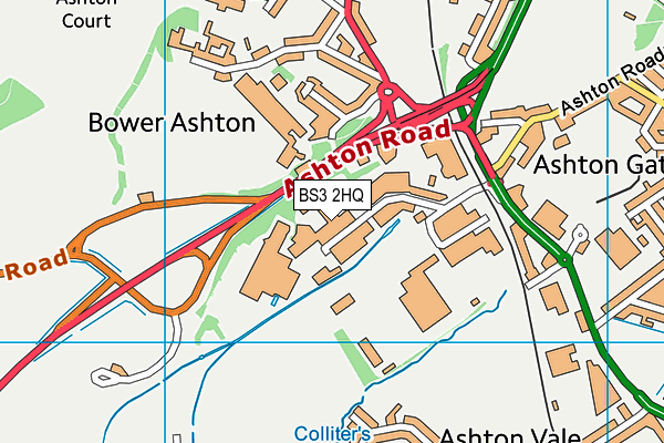 BS3 2HQ map - OS VectorMap District (Ordnance Survey) BS3 2HQ map - OS VectorMap District (Ordnance Survey)