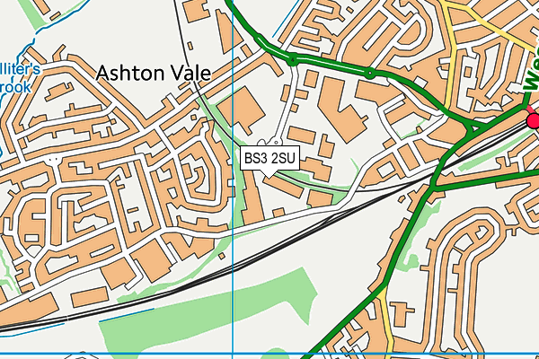BS3 2SU map - OS VectorMap District (Ordnance Survey) BS3 2SU map - OS VectorMap District (Ordnance Survey)
