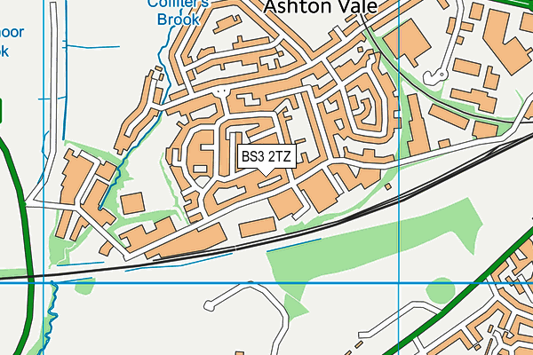 BS3 2TZ map - OS VectorMap District (Ordnance Survey) BS3 2TZ map - OS VectorMap District (Ordnance Survey)