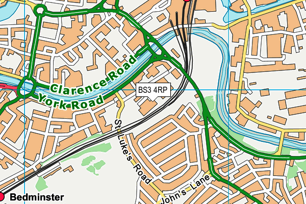 BS3 4RP map - OS VectorMap District (Ordnance Survey) BS3 4RP map - OS VectorMap District (Ordnance Survey)