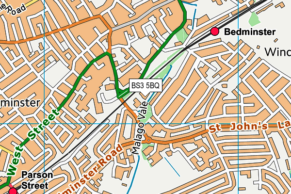 BS3 5BQ map - OS VectorMap District (Ordnance Survey) BS3 5BQ map - OS VectorMap District (Ordnance Survey)