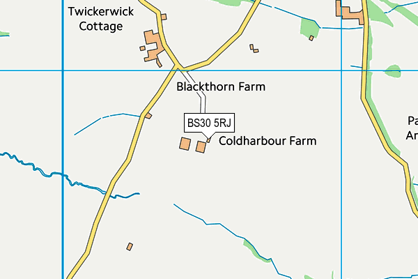 BS30 5RJ map - OS VectorMap District (Ordnance Survey)