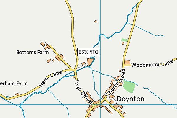 BS30 5TQ map - OS VectorMap District (Ordnance Survey)