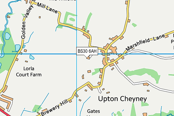 BS30 6AH map - OS VectorMap District (Ordnance Survey) BS30 6AH map - OS VectorMap District (Ordnance Survey)