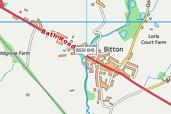 BS30 6HS map - OS VectorMap District (Ordnance Survey) BS30 6HS map - OS VectorMap District (Ordnance Survey)