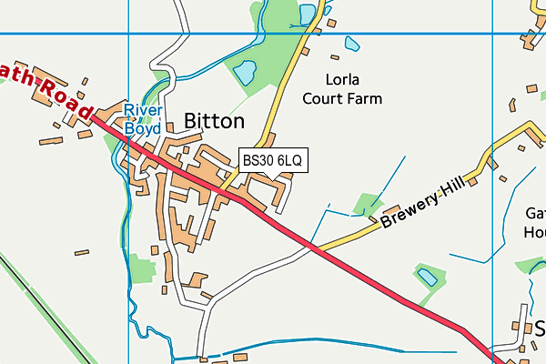 BS30 6LQ map - OS VectorMap District (Ordnance Survey)