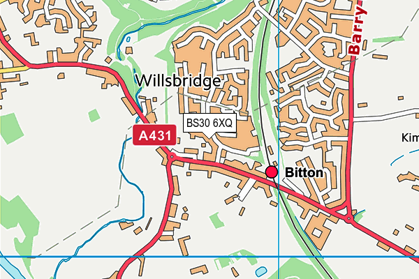 BS30 6XQ map - OS VectorMap District (Ordnance Survey) BS30 6XQ map - OS VectorMap District (Ordnance Survey)