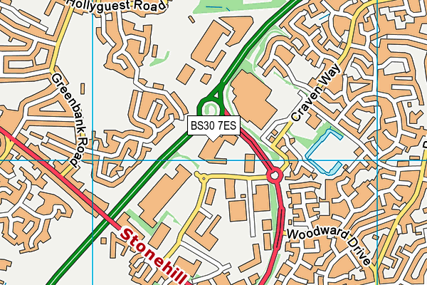 BS30 7ES map - OS VectorMap District (Ordnance Survey) BS30 7ES map - OS VectorMap District (Ordnance Survey)