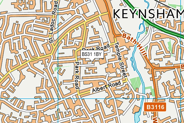 BS31 1BY map - OS VectorMap District (Ordnance Survey) BS31 1BY map - OS VectorMap District (Ordnance Survey)