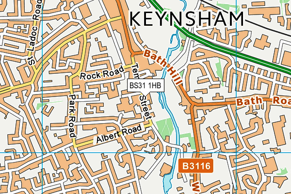 BS31 1HB map - OS VectorMap District (Ordnance Survey) BS31 1HB map - OS VectorMap District (Ordnance Survey)