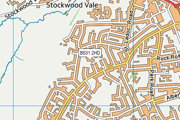 BS31 2HD map - OS VectorMap District (Ordnance Survey) BS31 2HD map - OS VectorMap District (Ordnance Survey)