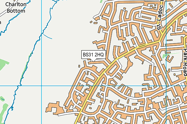 BS31 2HQ map - OS VectorMap District (Ordnance Survey) BS31 2HQ map - OS VectorMap District (Ordnance Survey)