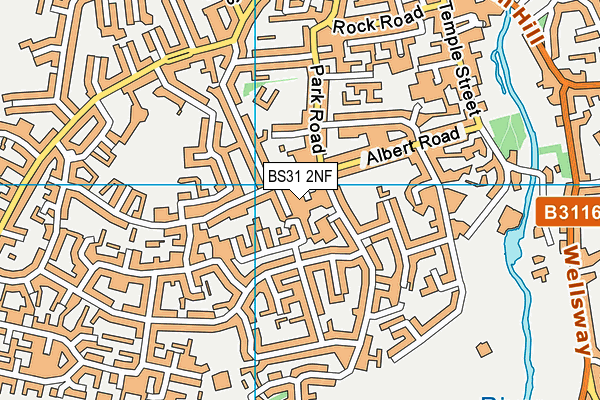 BS31 2NF map - OS VectorMap District (Ordnance Survey) BS31 2NF map - OS VectorMap District (Ordnance Survey)