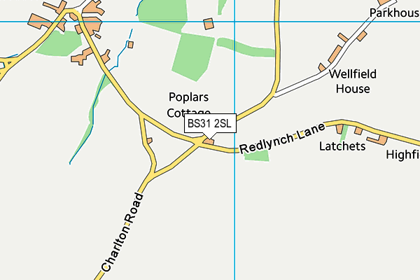 BS31 2SL map - OS VectorMap District (Ordnance Survey) BS31 2SL map - OS VectorMap District (Ordnance Survey)