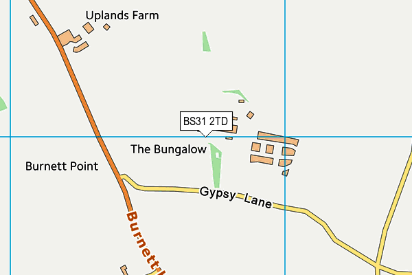BS31 2TD map - OS VectorMap District (Ordnance Survey)