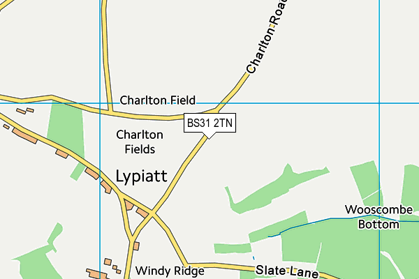 BS31 2TN map - OS VectorMap District (Ordnance Survey) BS31 2TN map - OS VectorMap District (Ordnance Survey)