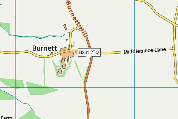BS31 2TQ map - OS VectorMap District (Ordnance Survey) BS31 2TQ map - OS VectorMap District (Ordnance Survey)