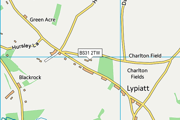 BS31 2TW map - OS VectorMap District (Ordnance Survey) BS31 2TW map - OS VectorMap District (Ordnance Survey)