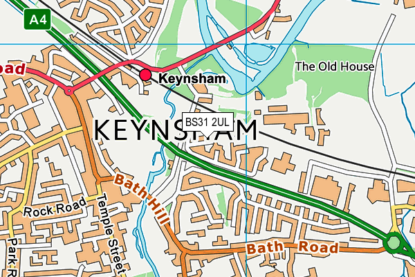 BS31 2UL map - OS VectorMap District (Ordnance Survey)