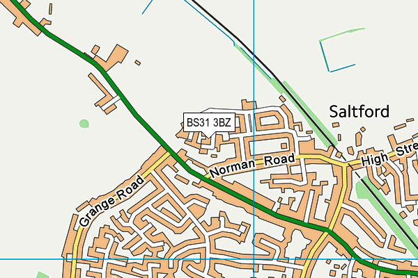 BS31 3BZ map - OS VectorMap District (Ordnance Survey) BS31 3BZ map - OS VectorMap District (Ordnance Survey)