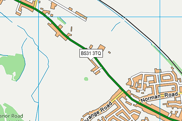 BS31 3TQ map - OS VectorMap District (Ordnance Survey) BS31 3TQ map - OS VectorMap District (Ordnance Survey)