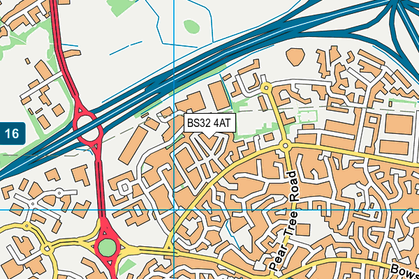 BS32 4AT map - OS VectorMap District (Ordnance Survey) BS32 4AT map - OS VectorMap District (Ordnance Survey)
