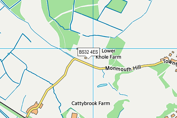 BS32 4ES map - OS VectorMap District (Ordnance Survey) BS32 4ES map - OS VectorMap District (Ordnance Survey)