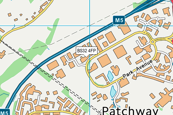 BS32 4FP map - OS VectorMap District (Ordnance Survey) BS32 4FP map - OS VectorMap District (Ordnance Survey)