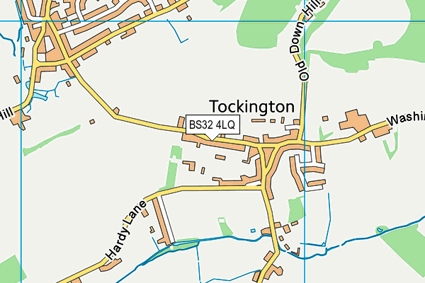 BS32 4LQ map - OS VectorMap District (Ordnance Survey) BS32 4LQ map - OS VectorMap District (Ordnance Survey)