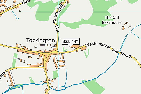 BS32 4NY map - OS VectorMap District (Ordnance Survey) BS32 4NY map - OS VectorMap District (Ordnance Survey)