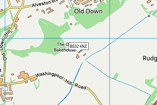 BS32 4NZ map - OS VectorMap District (Ordnance Survey) BS32 4NZ map - OS VectorMap District (Ordnance Survey)