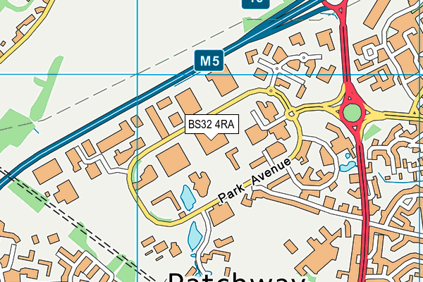 BS32 4RA map - OS VectorMap District (Ordnance Survey) BS32 4RA map - OS VectorMap District (Ordnance Survey)