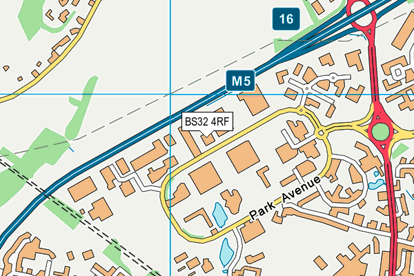 BS32 4RF map - OS VectorMap District (Ordnance Survey) BS32 4RF map - OS VectorMap District (Ordnance Survey)