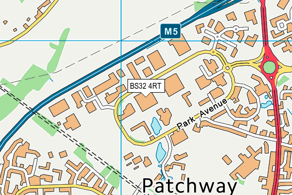 BS32 4RT map - OS VectorMap District (Ordnance Survey) BS32 4RT map - OS VectorMap District (Ordnance Survey)
