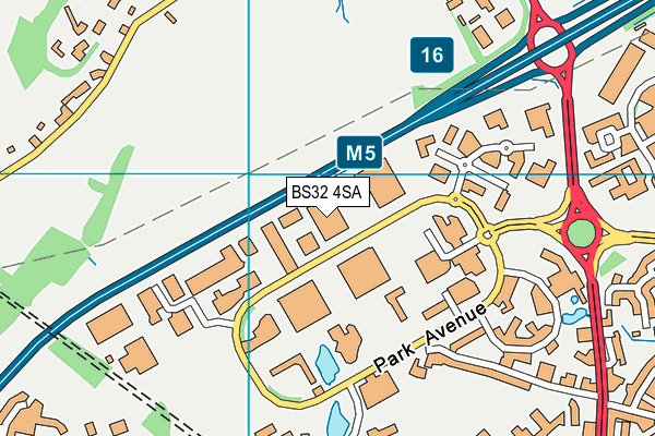 BS32 4SA map - OS VectorMap District (Ordnance Survey) BS32 4SA map - OS VectorMap District (Ordnance Survey)