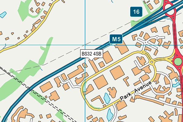BS32 4SB map - OS VectorMap District (Ordnance Survey) BS32 4SB map - OS VectorMap District (Ordnance Survey)