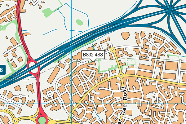 BS32 4SS map - OS VectorMap District (Ordnance Survey) BS32 4SS map - OS VectorMap District (Ordnance Survey)