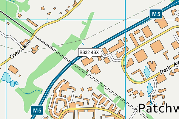 BS32 4SX map - OS VectorMap District (Ordnance Survey) BS32 4SX map - OS VectorMap District (Ordnance Survey)