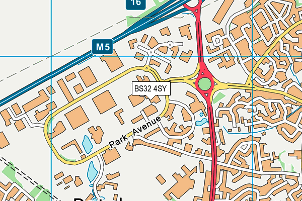 BS32 4SY map - OS VectorMap District (Ordnance Survey) BS32 4SY map - OS VectorMap District (Ordnance Survey)