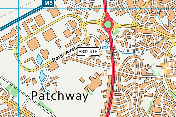 BS32 4TP map - OS VectorMap District (Ordnance Survey) BS32 4TP map - OS VectorMap District (Ordnance Survey)