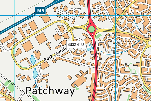 BS32 4TU map - OS VectorMap District (Ordnance Survey) BS32 4TU map - OS VectorMap District (Ordnance Survey)