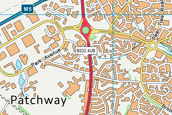 BS32 4UB map - OS VectorMap District (Ordnance Survey) BS32 4UB map - OS VectorMap District (Ordnance Survey)