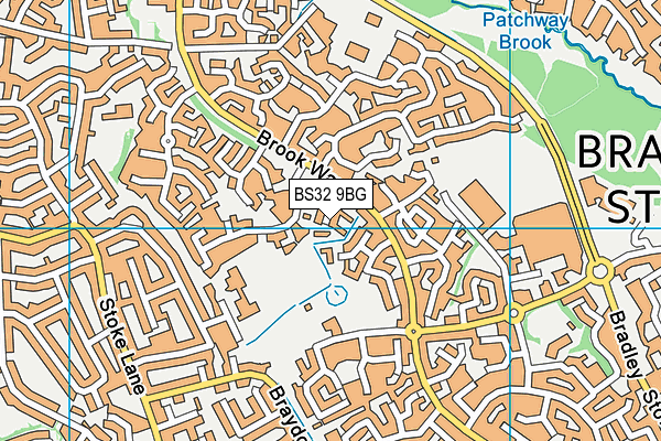 BS32 9BG map - OS VectorMap District (Ordnance Survey) BS32 9BG map - OS VectorMap District (Ordnance Survey)
