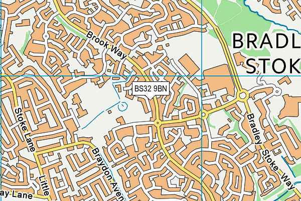 BS32 9BN map - OS VectorMap District (Ordnance Survey) BS32 9BN map - OS VectorMap District (Ordnance Survey)