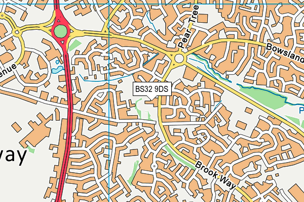 BS32 9DS map - OS VectorMap District (Ordnance Survey) BS32 9DS map - OS VectorMap District (Ordnance Survey)